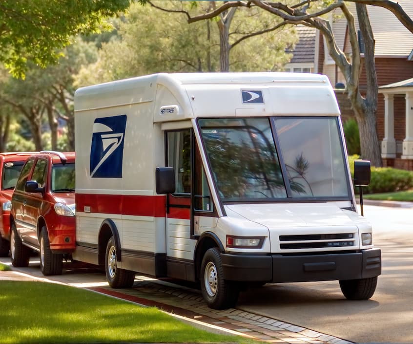 Delivery fleets (Mail truck)